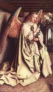 EYCK, Jan van Angel of the Annunciation oil painting on canvas